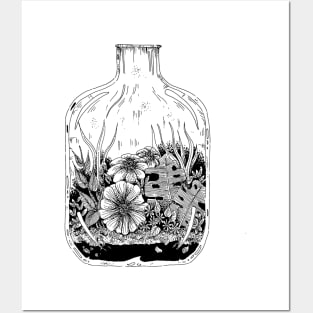 Garden In Bottle Posters and Art